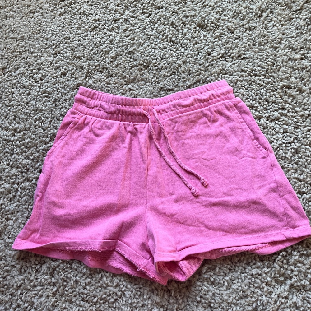 Zara pink shorts size S